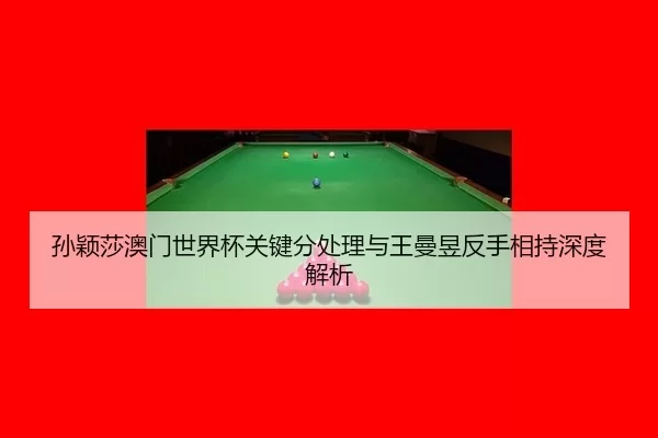 孙颖莎澳门世界杯关键分处理与王曼昱反手相持深度解析